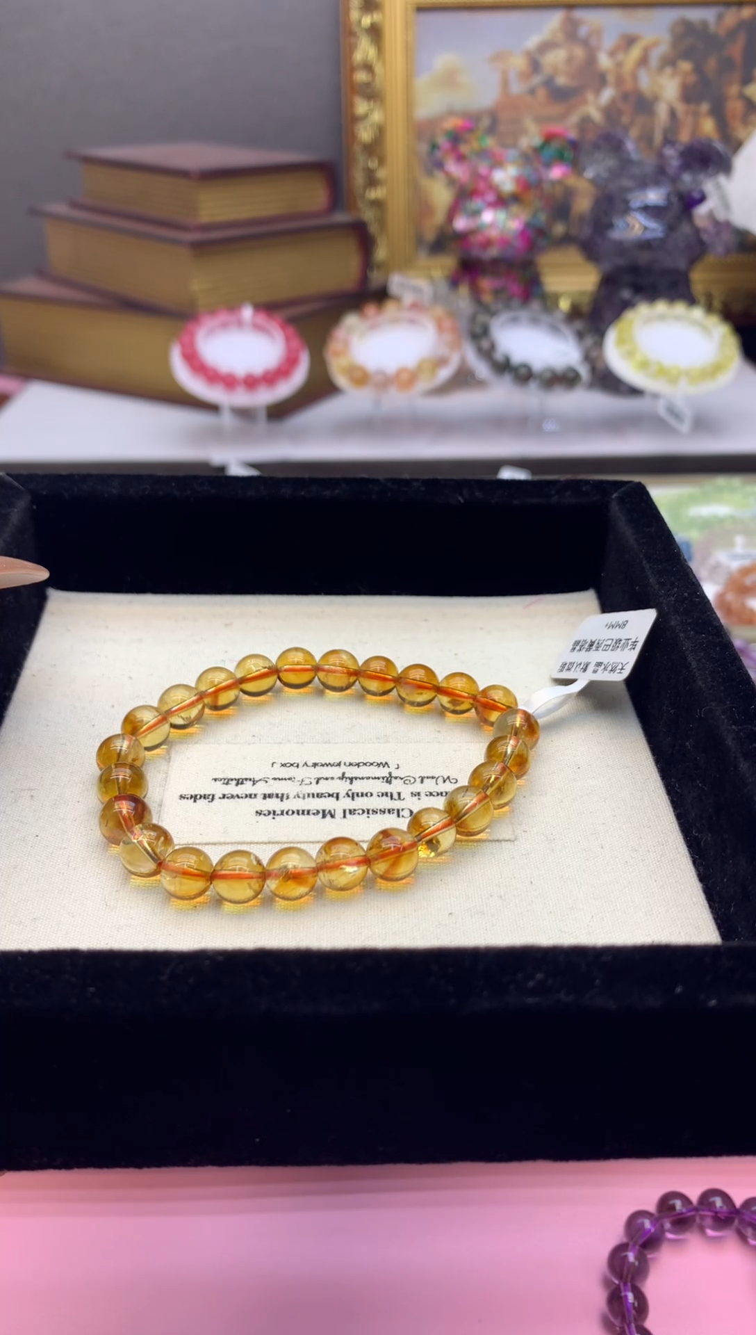 【闪购商品】水晶手串未镶嵌8+巴西黄塔晶 以实物为主