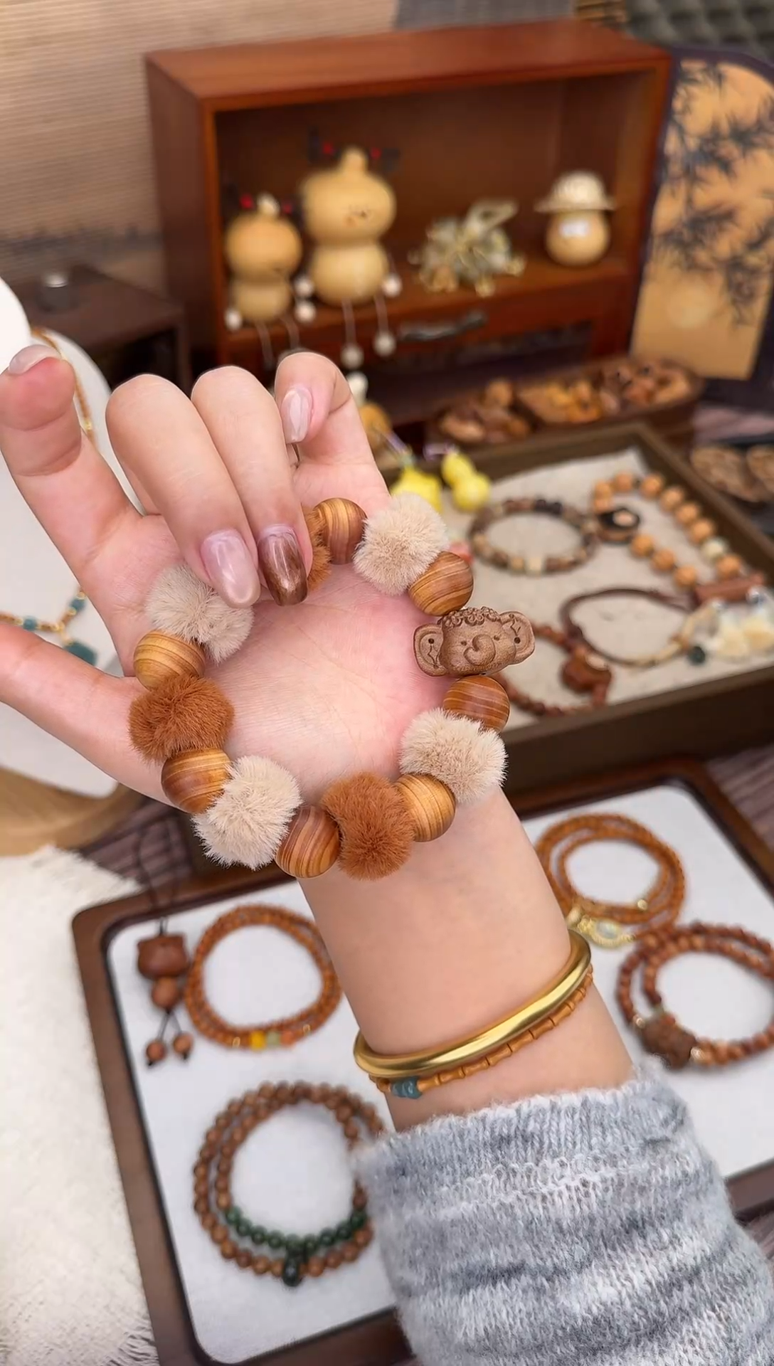 木质类崖柏小象大单圈