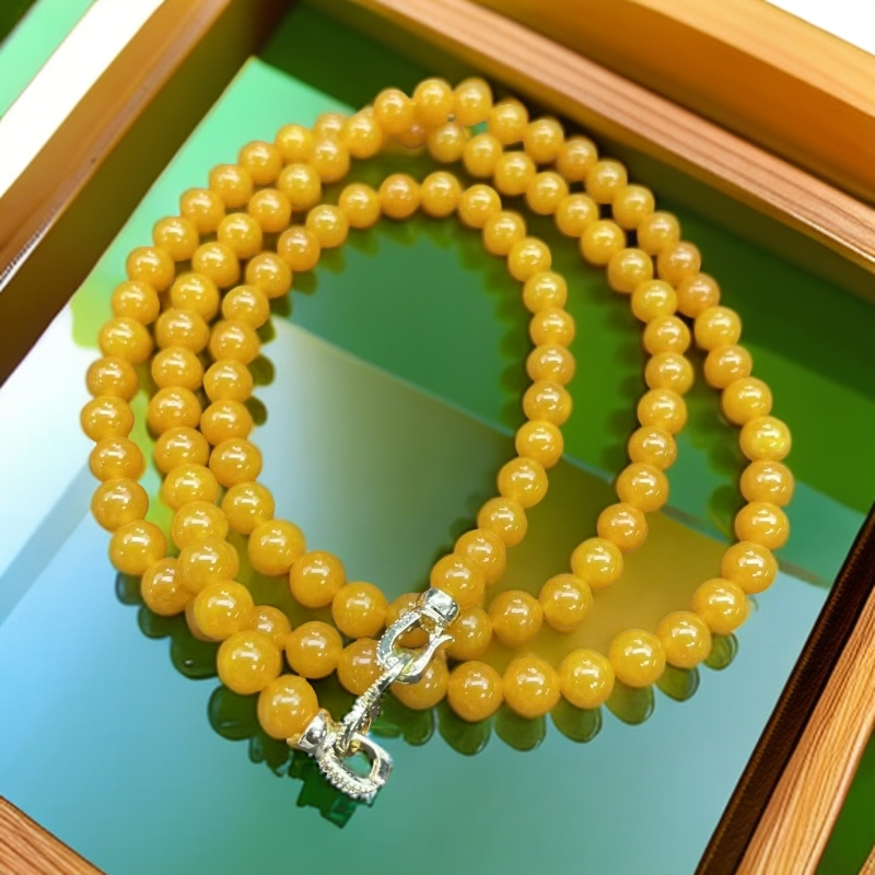 【大喜儿】橙黄多圈6m手链-QW1994多样性发一