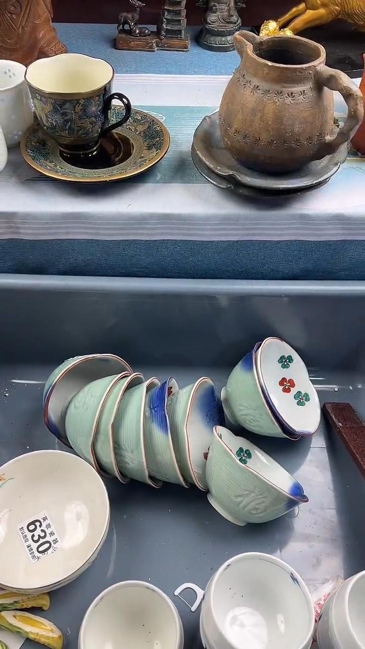瓷片春***师英歌瓷器满28包邮