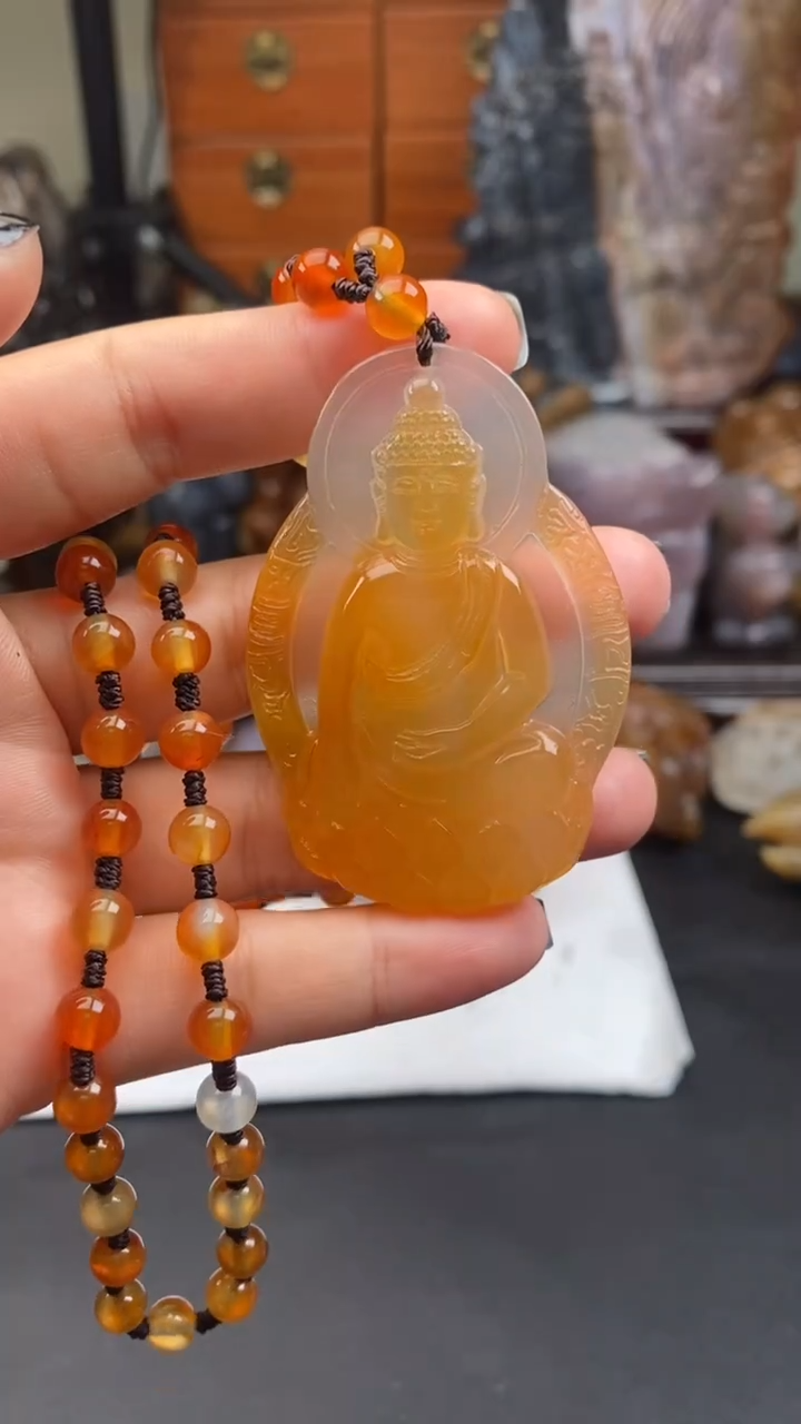 【闪购商品】玛瑙/玉髓颈饰未镶嵌AA