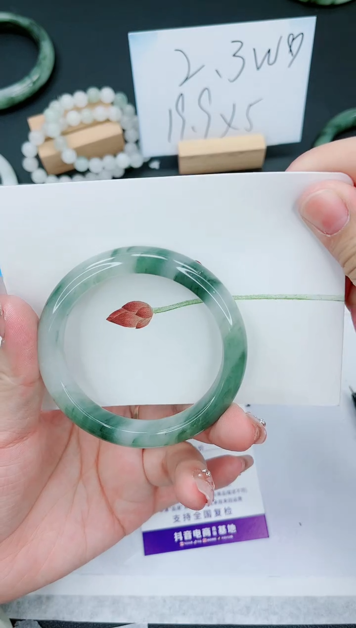 【闪购商品】石英质玉手镯未镶嵌262号-54