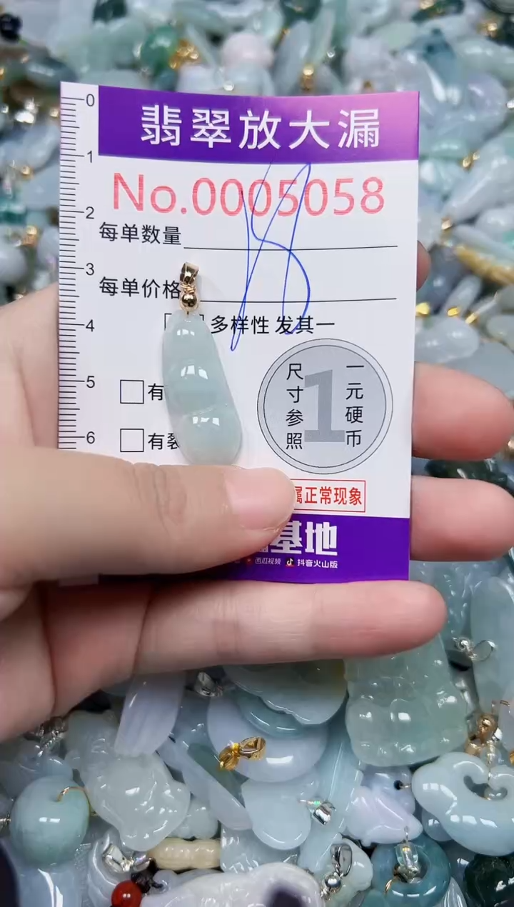颈饰未镶嵌翡翠5058