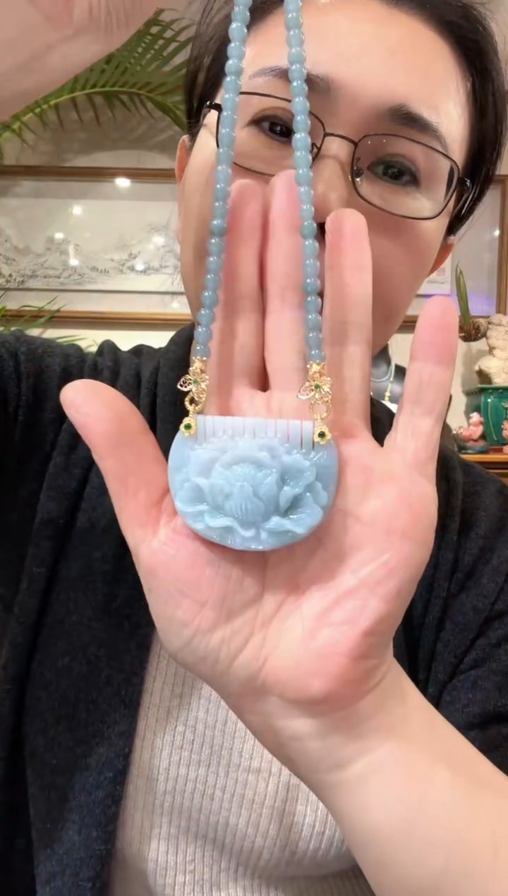 【闪购商品】翡翠颈饰未镶嵌国风