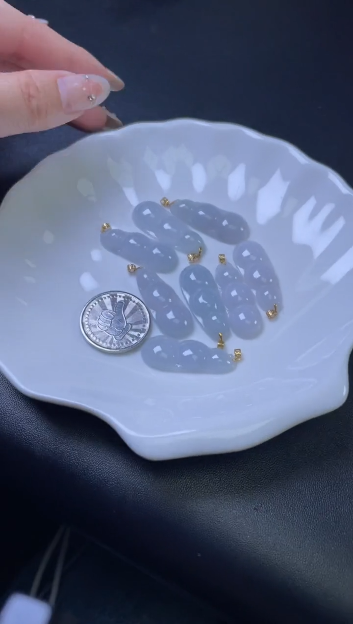 【闪购商品】翡翠颈饰18K金镶嵌YCX-YDJP34多样性发一