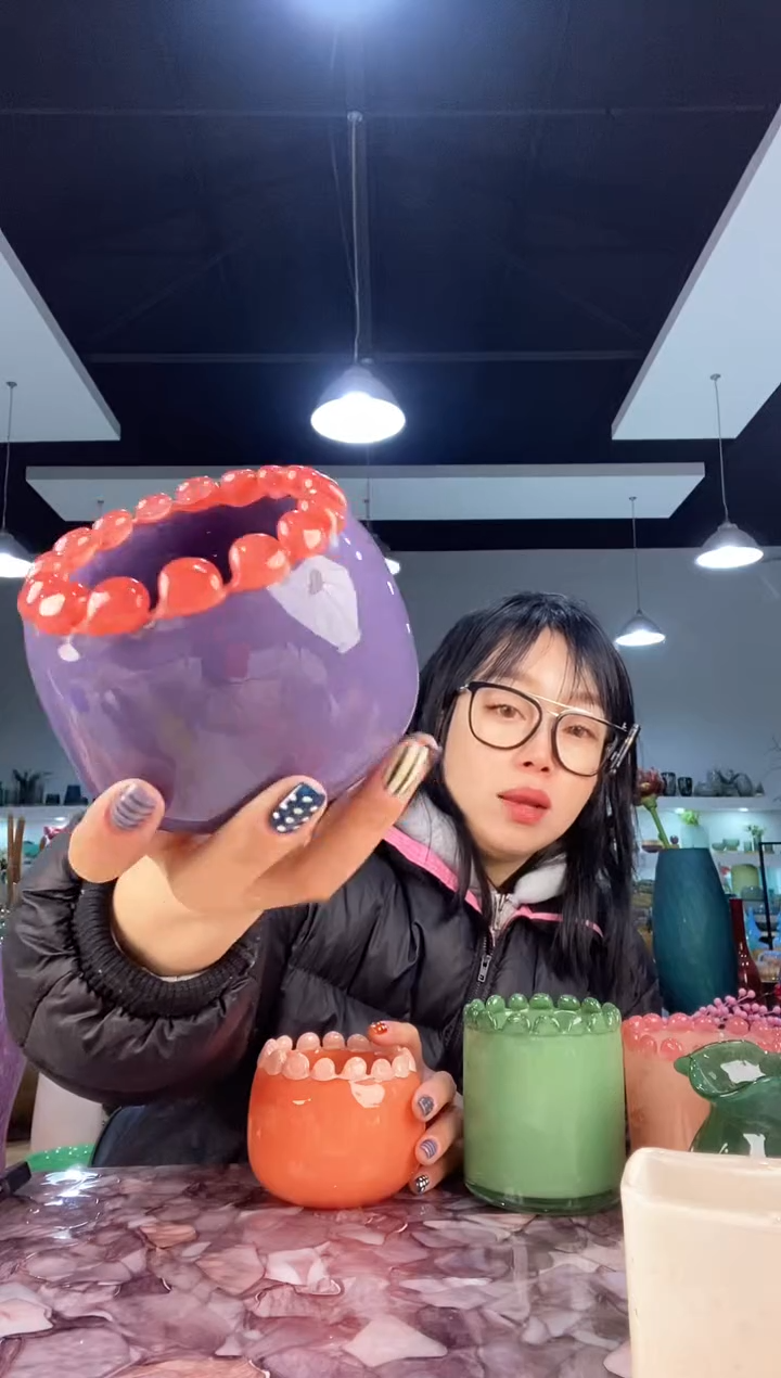【闪购商品】琉璃慕忆家花瓶