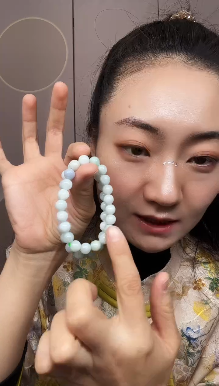 【闪购商品】翡翠套链未镶嵌缅甸翡翠手链