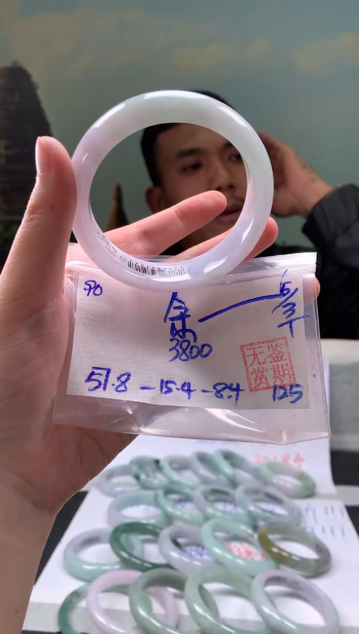 【闪购商品】翡翠手镯未镶嵌翡翠手镯 下单联系小耳机#90