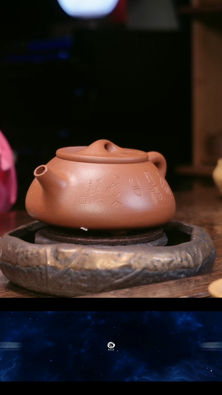 【闪购商品】紫砂茶壶降坡景舟石瓢【梅】