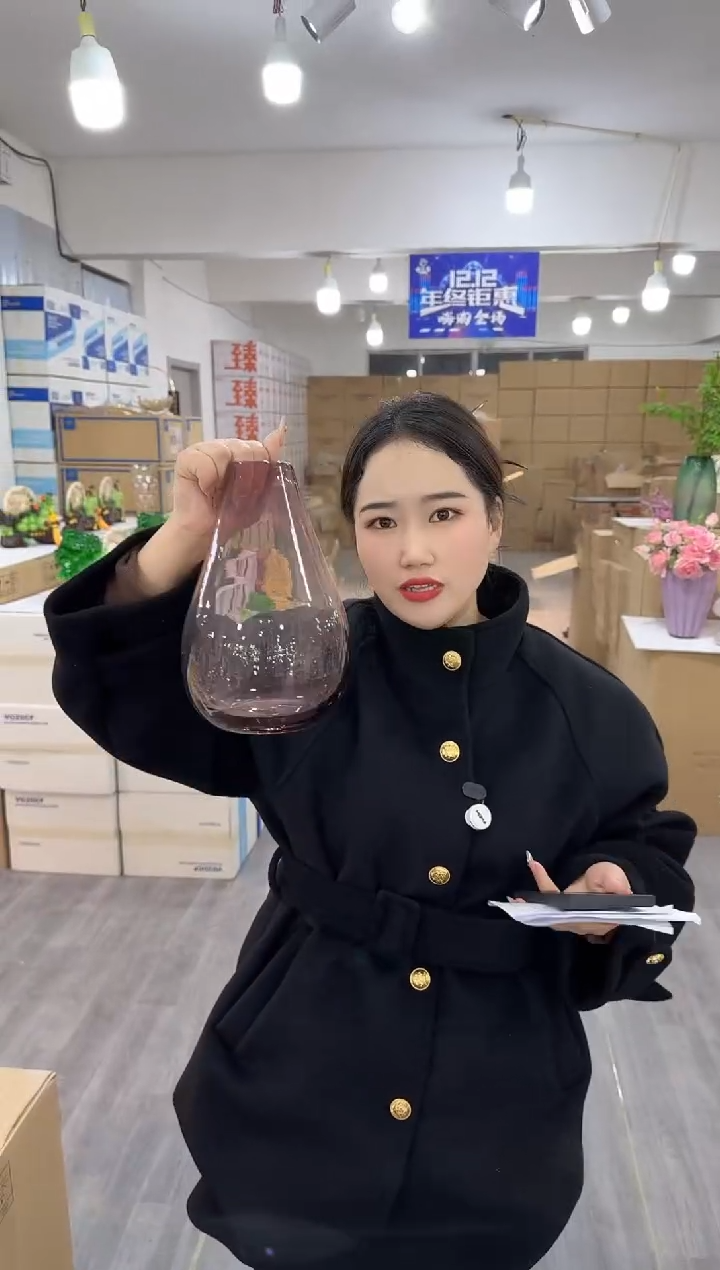 【闪购商品】琉璃简屿花器G-44品