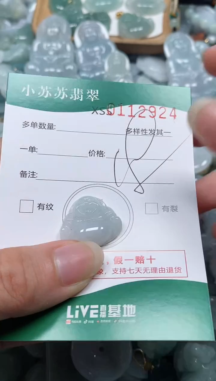 【闪购商品】翡翠未镶嵌颈饰闪购商品0112924