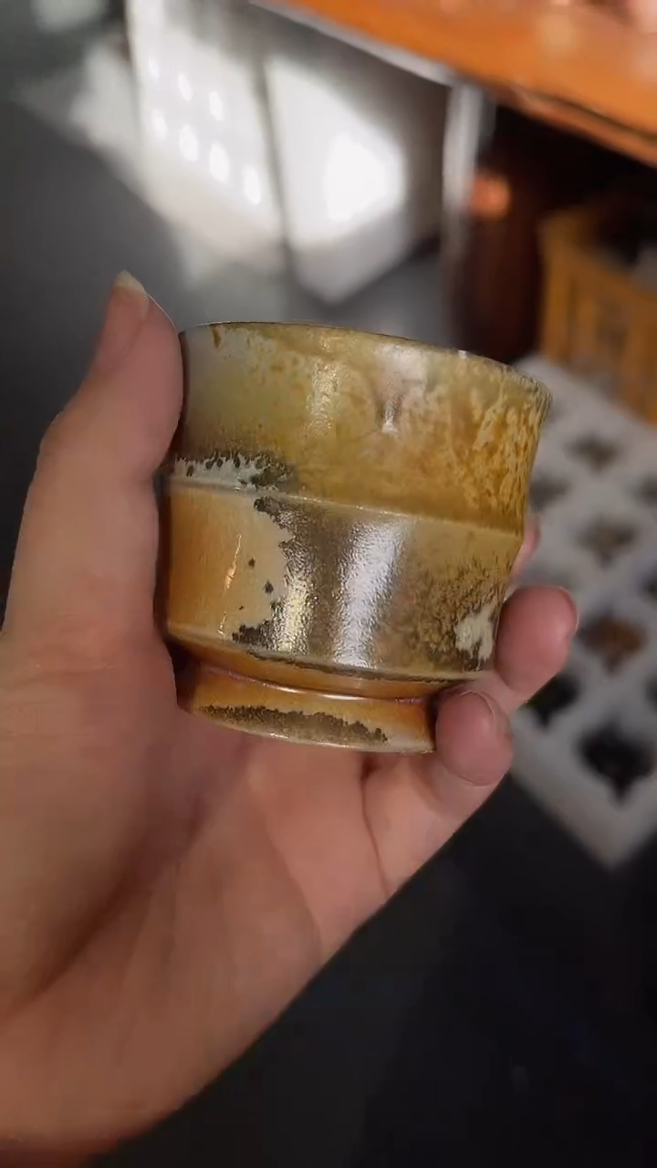 杯135号容量60-80ML玫瑰金泥 瑕疵有飞皮