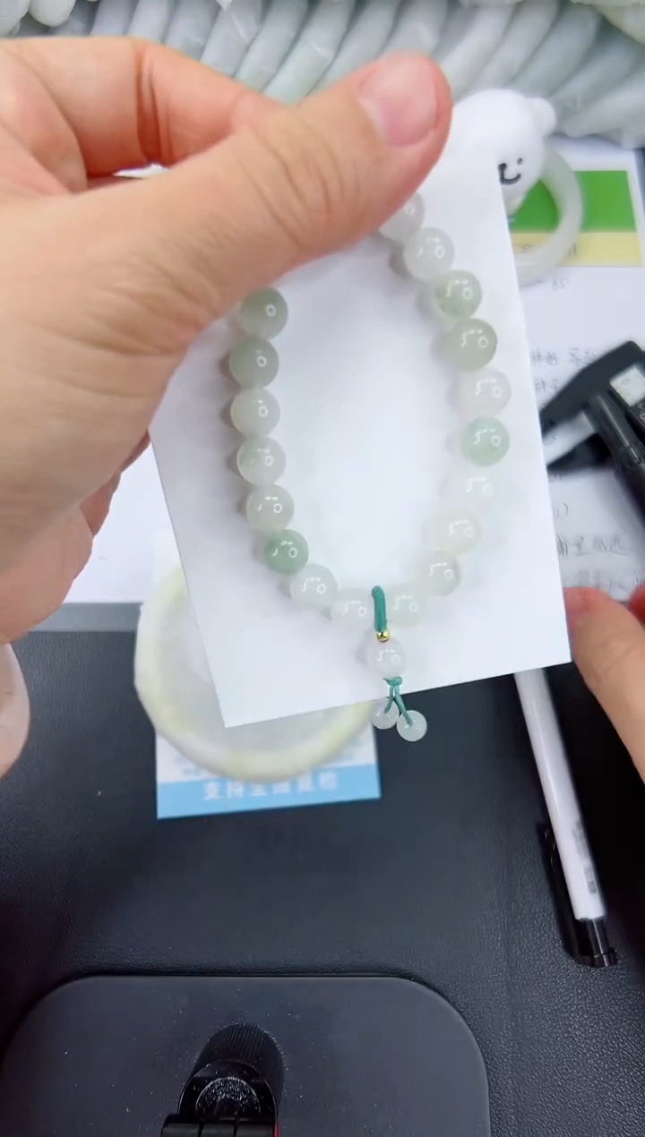 【闪购商品】石英质玉手镯未镶嵌999手串