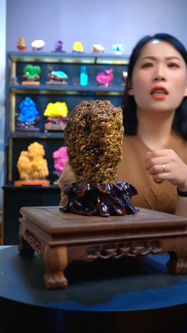 石材知****5精品矿石晶体摆件