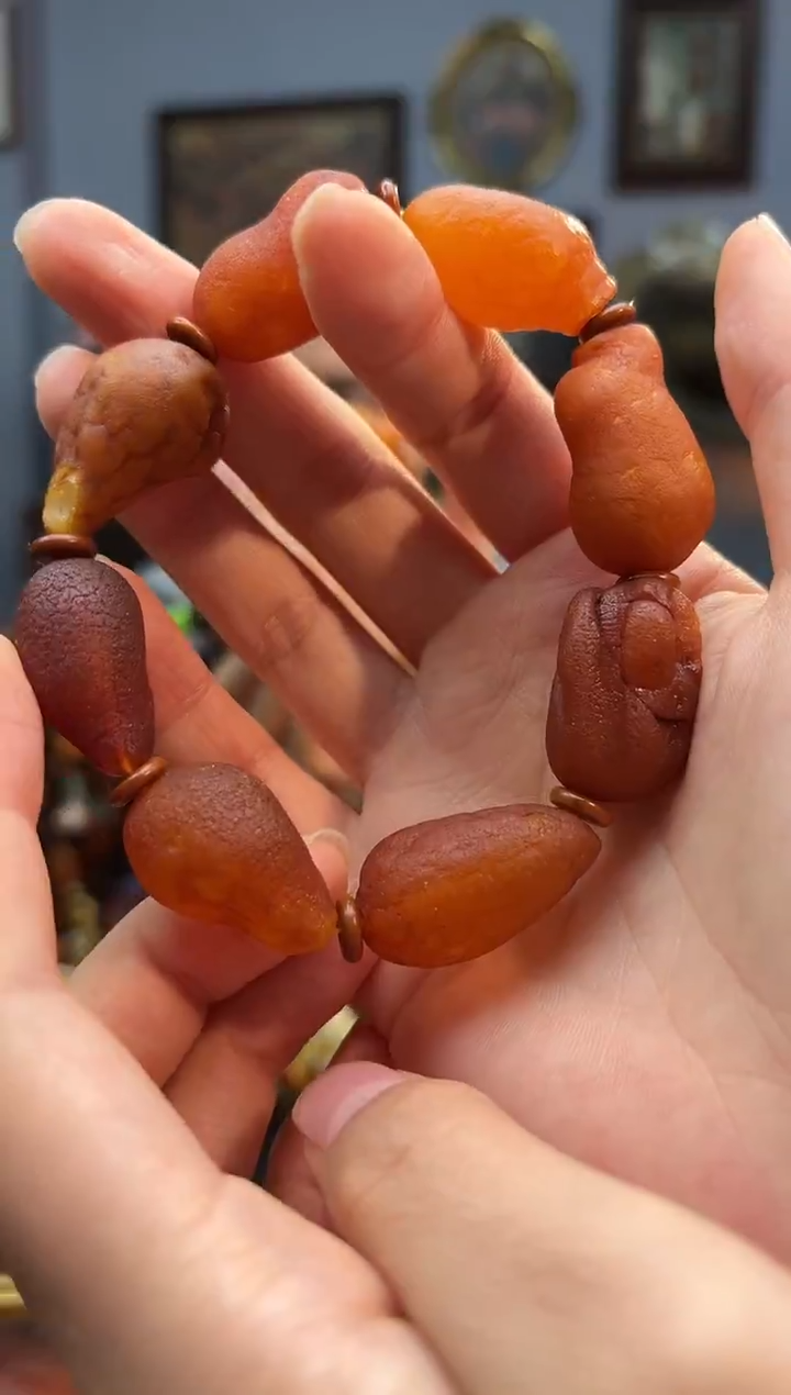 手串琥珀未镶嵌手串