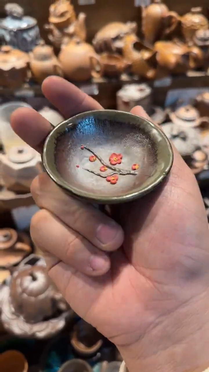 明*陶器由心造老岩泥优选茶器