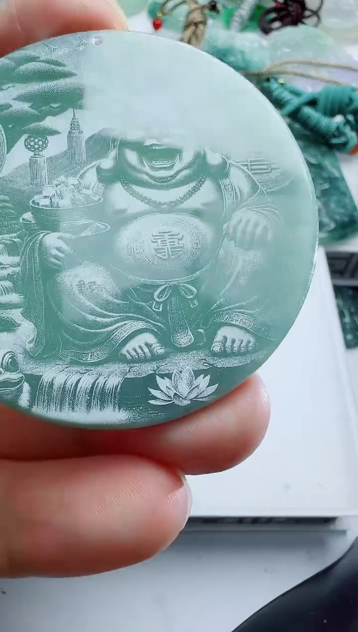 【闪购商品】翡翠吊坠(不含链)未镶嵌1