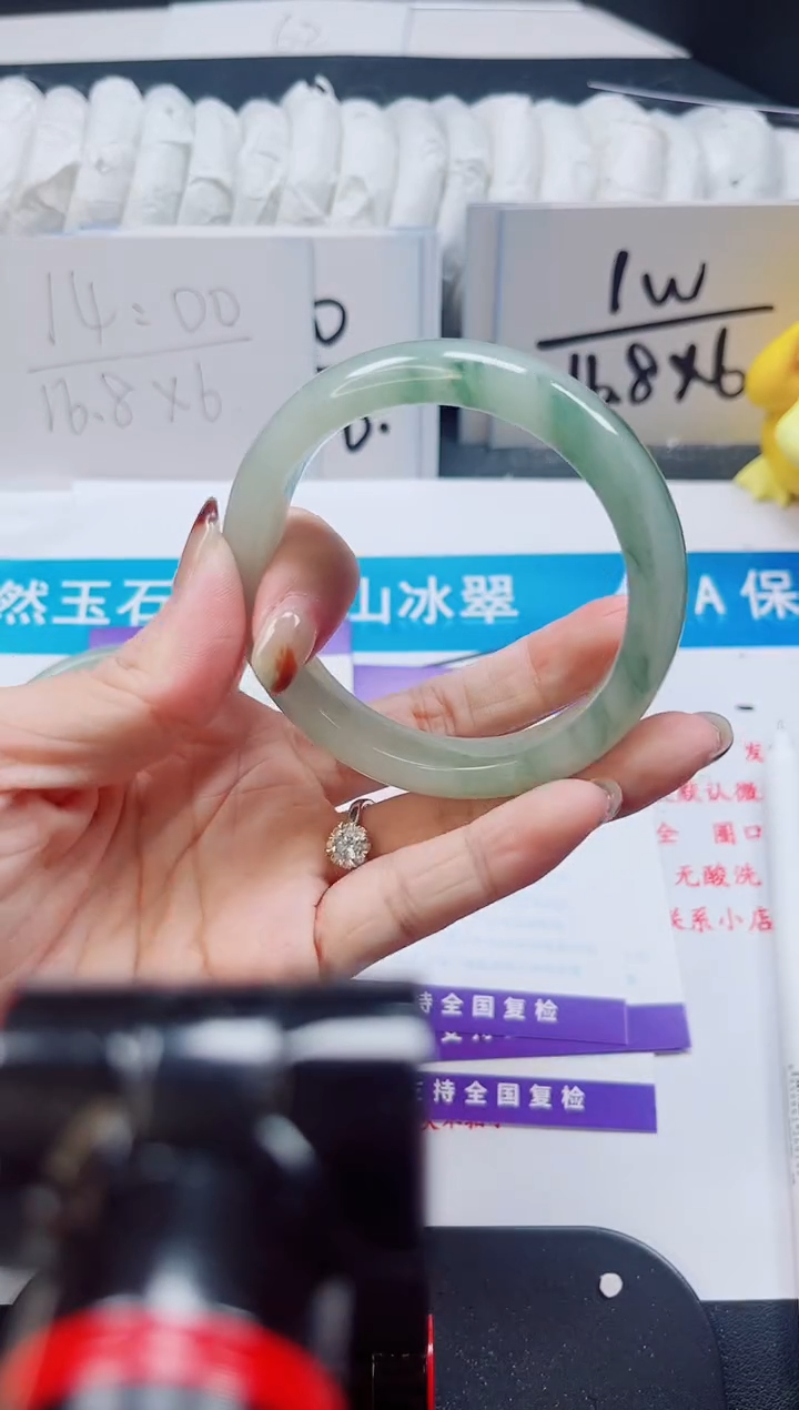 【闪购商品】石英质玉未镶嵌手镯499