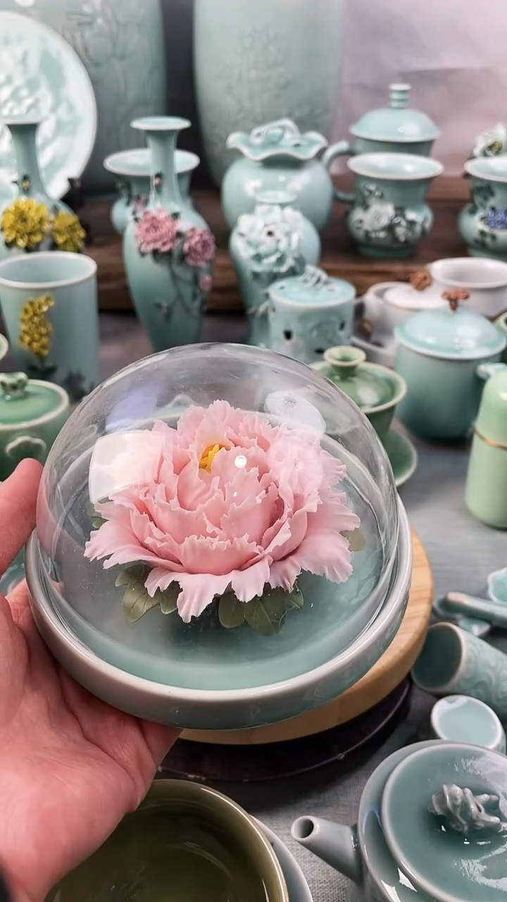 【闪购商品】手工捏花 福利款 慧仙青瓷 瓷器