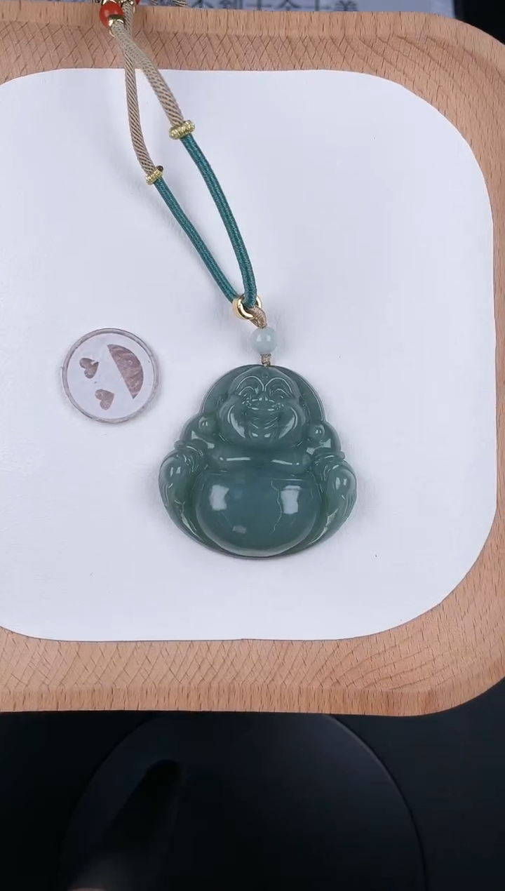 翡翠未镶嵌颈饰孤品-120