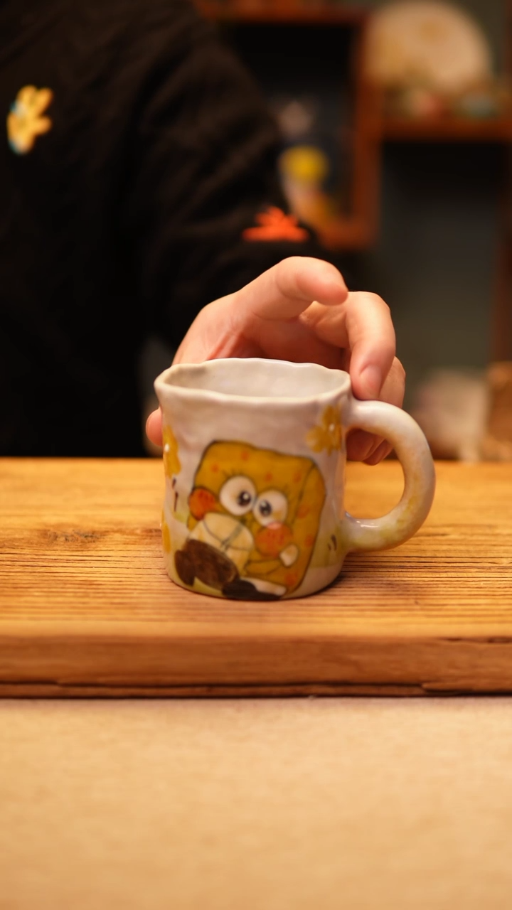 【闪购商品】@@陶园瓷舍@@纯手工手绘@高温釉下彩