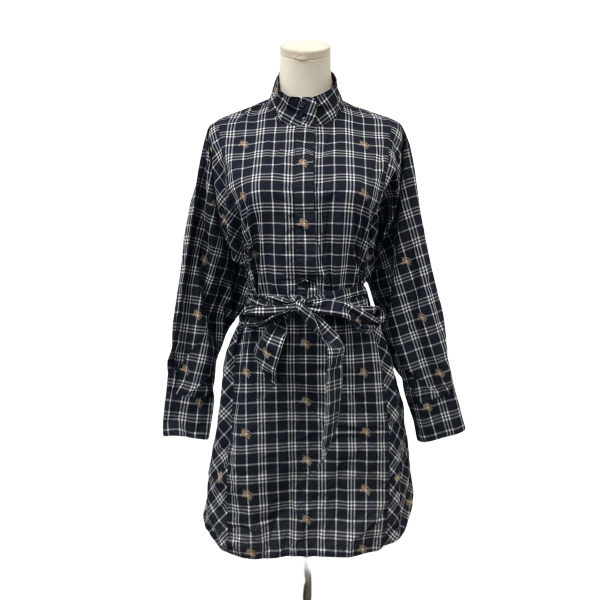 妃鱼/博柏利/棉/连衣裙/95新/星3/23