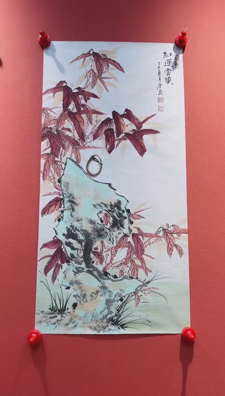国画JY-2平尺-国画作品