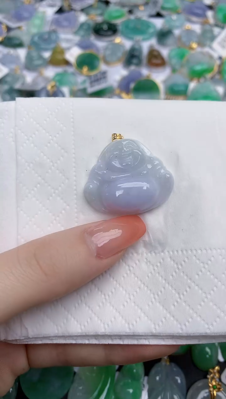 【闪购商品】翡翠颈饰未镶嵌天然缅甸翡翠A货