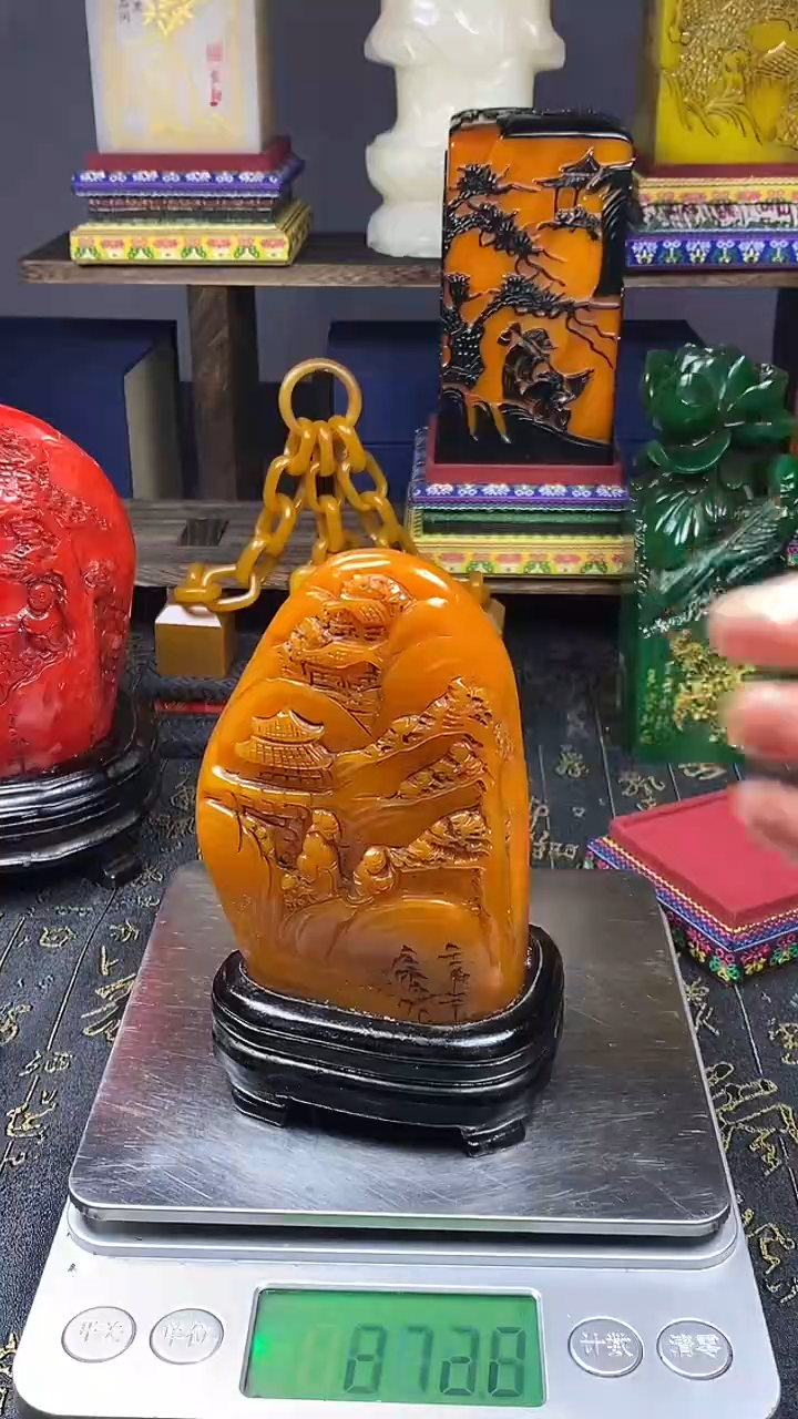 寿山石印石纯天然篆刻石料1111