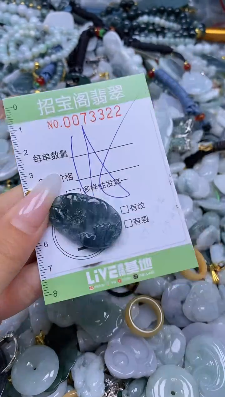 翡翠未镶嵌颈饰闪购0073322