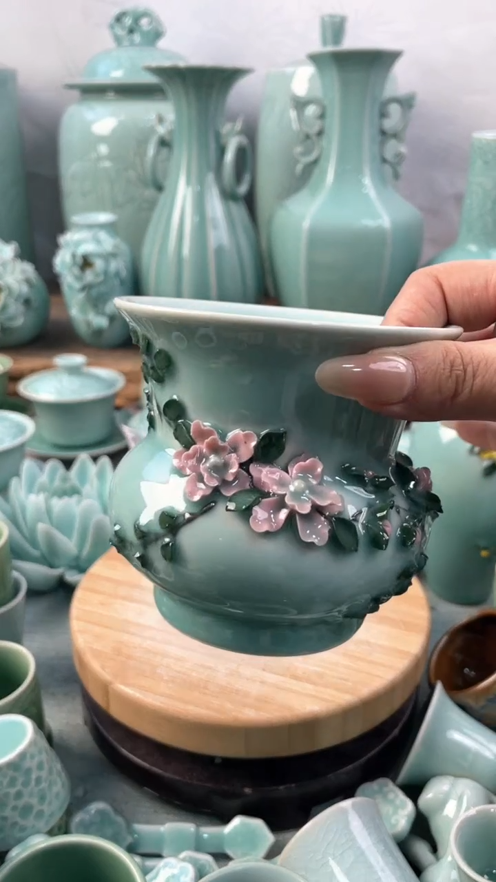 【闪购商品】纯手工 福利款 慧仙青瓷 瓷器