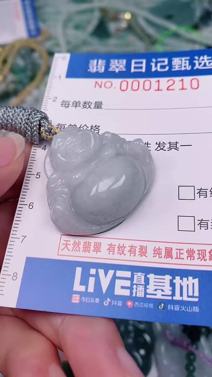 【闪购商品】翡翠颈饰未镶嵌00001210