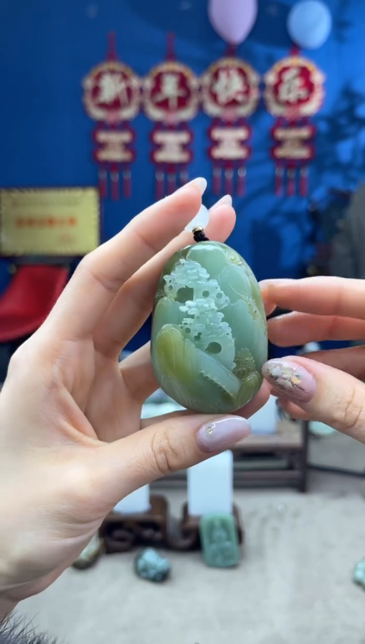 【闪购商品】和田玉颈饰未镶嵌1