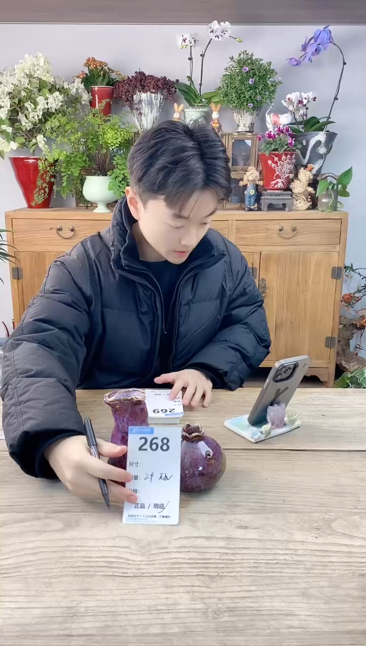 小玩子花盆直播编号268