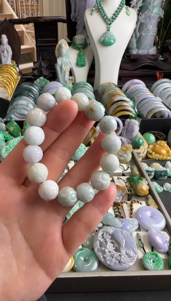 【闪购商品】翡翠手串未镶嵌手串