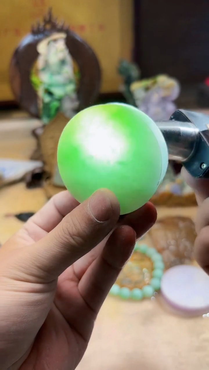 翡翠挂件未镶嵌A货张麦3274