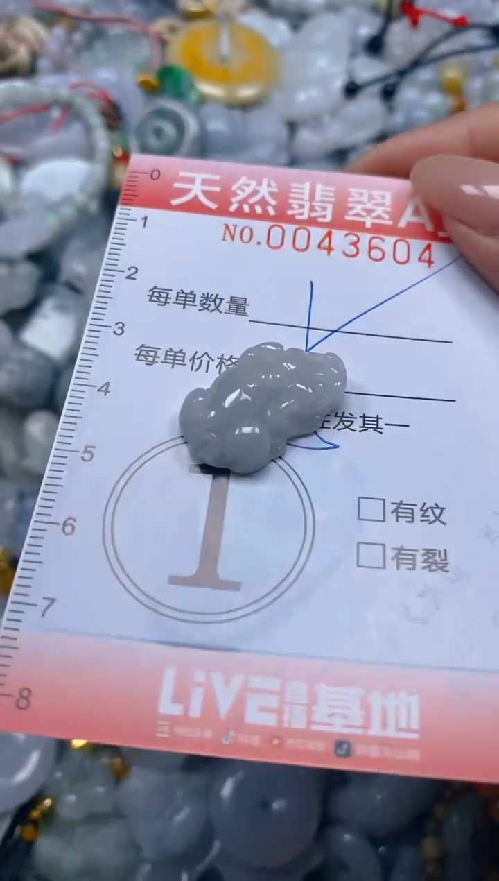 翡翠未镶嵌颈饰闪购0043604