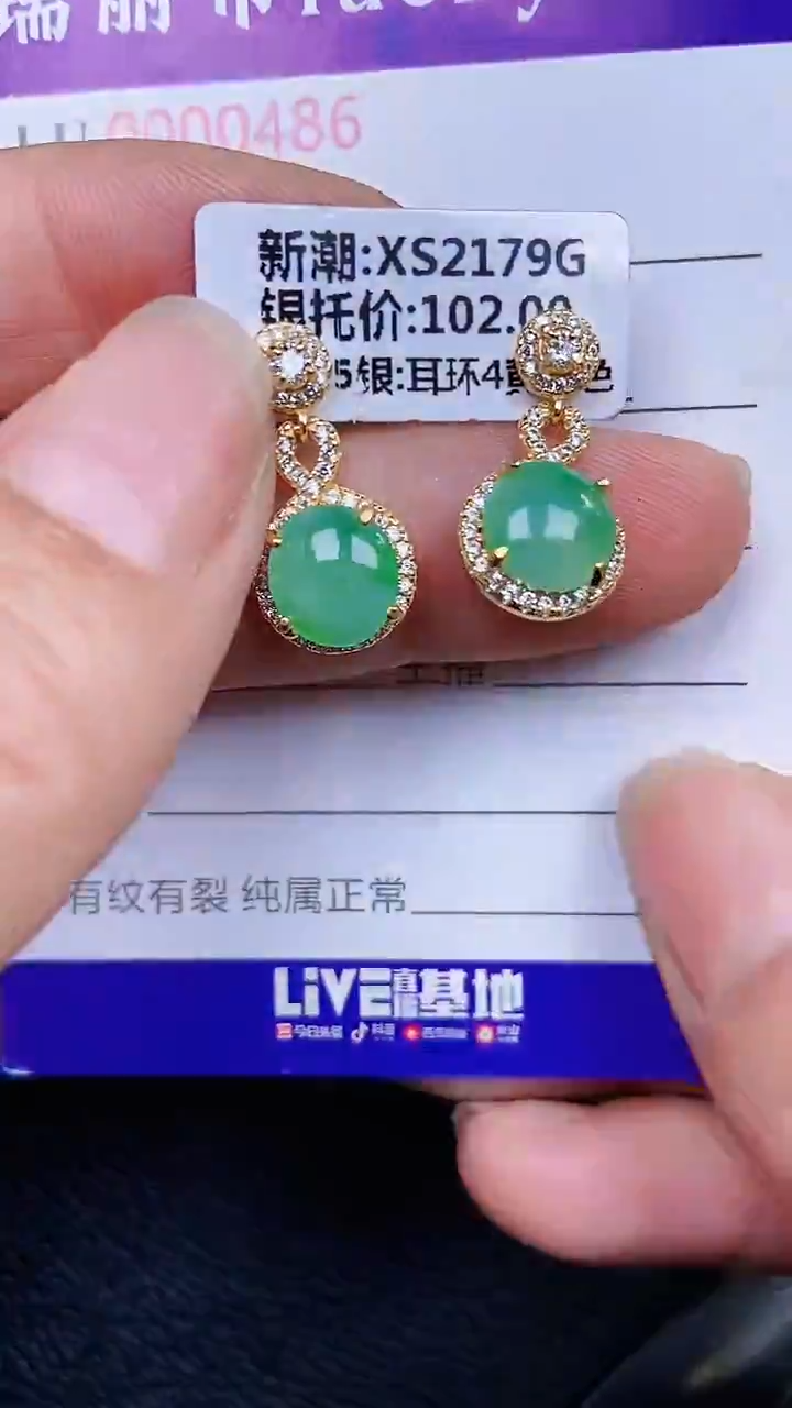 颈饰未镶嵌翡翠486