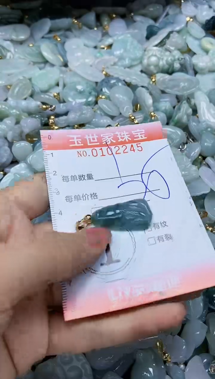 【闪购商品】翡翠颈饰未镶嵌闪购0102245