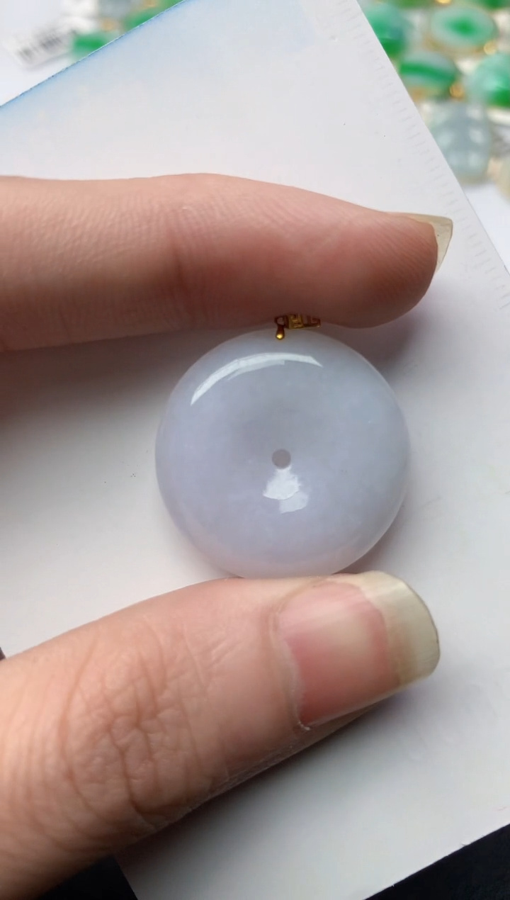 【闪购商品】翡翠颈饰18K金镶嵌47............
