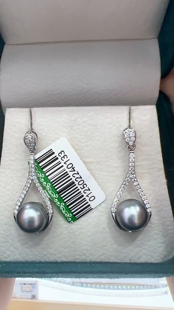 未镶嵌海水珍珠耳饰大溪地耳钉133