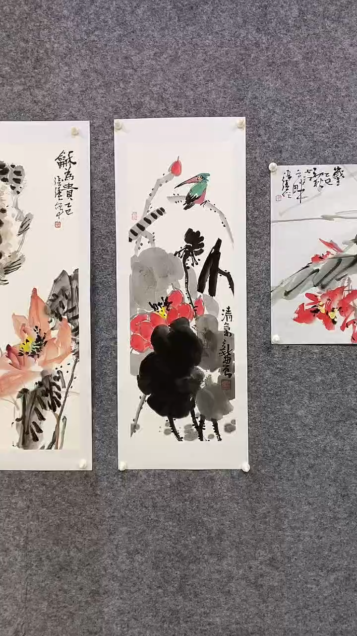 国画缪新农老师国画作品
