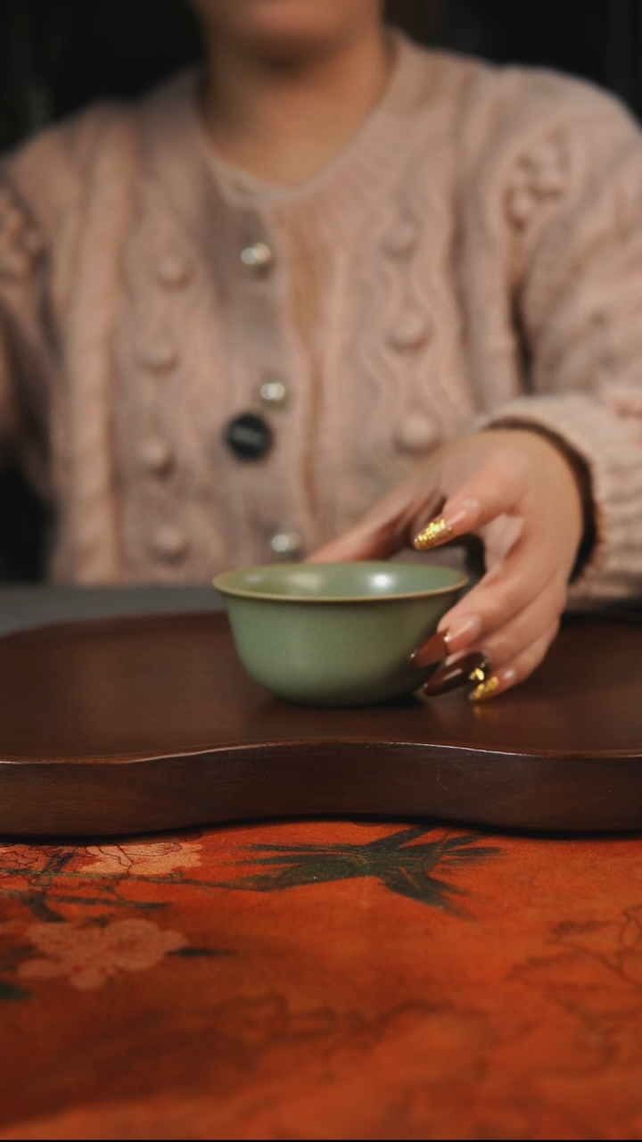 杯子瓷燕***来汝州原产地原矿仿古老釉q