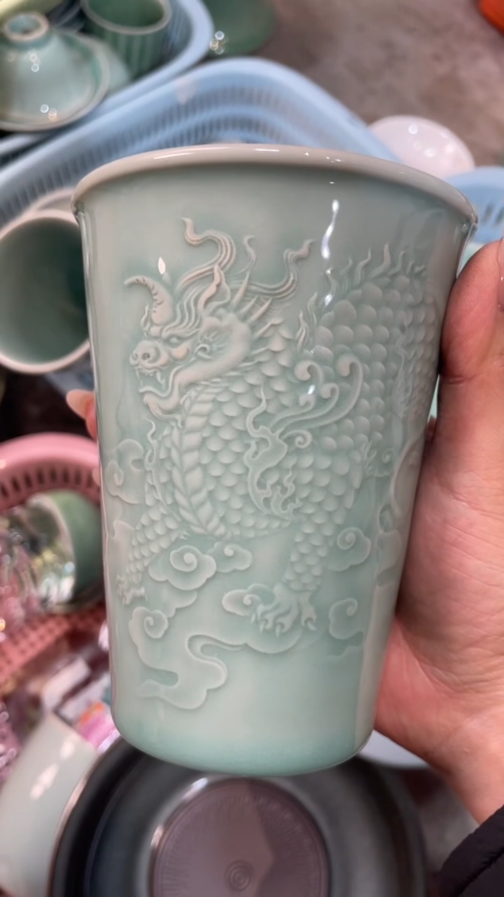 【闪购商品】特价福利 微瑕 慧仙青瓷