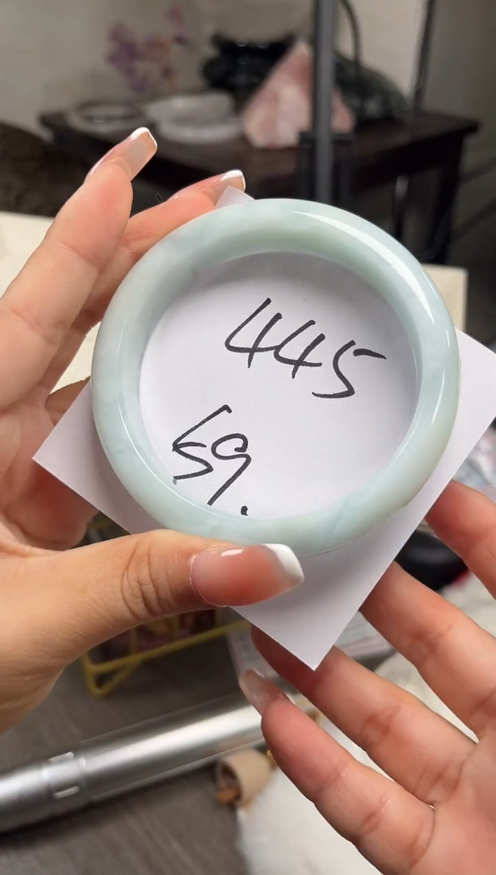 水晶手镯未镶嵌445号(618福利默认包容)