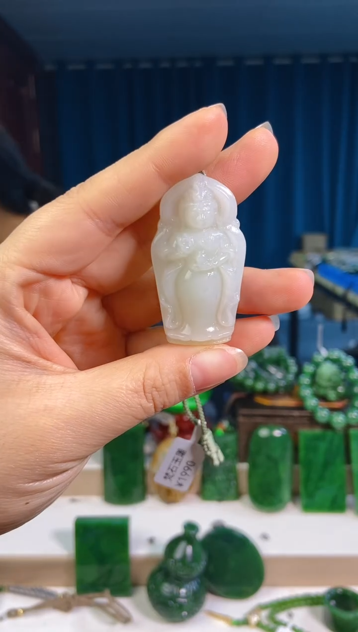 【闪购商品】和田玉挂件未镶嵌1