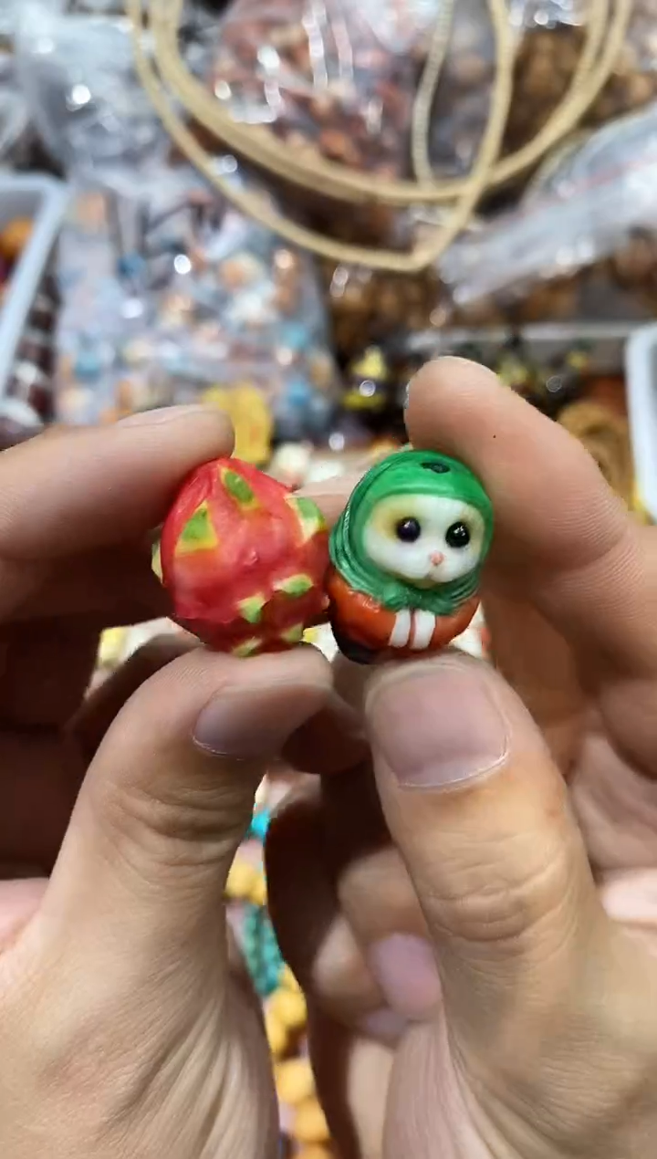 非洲檀香手串/手链象牙果根付发2