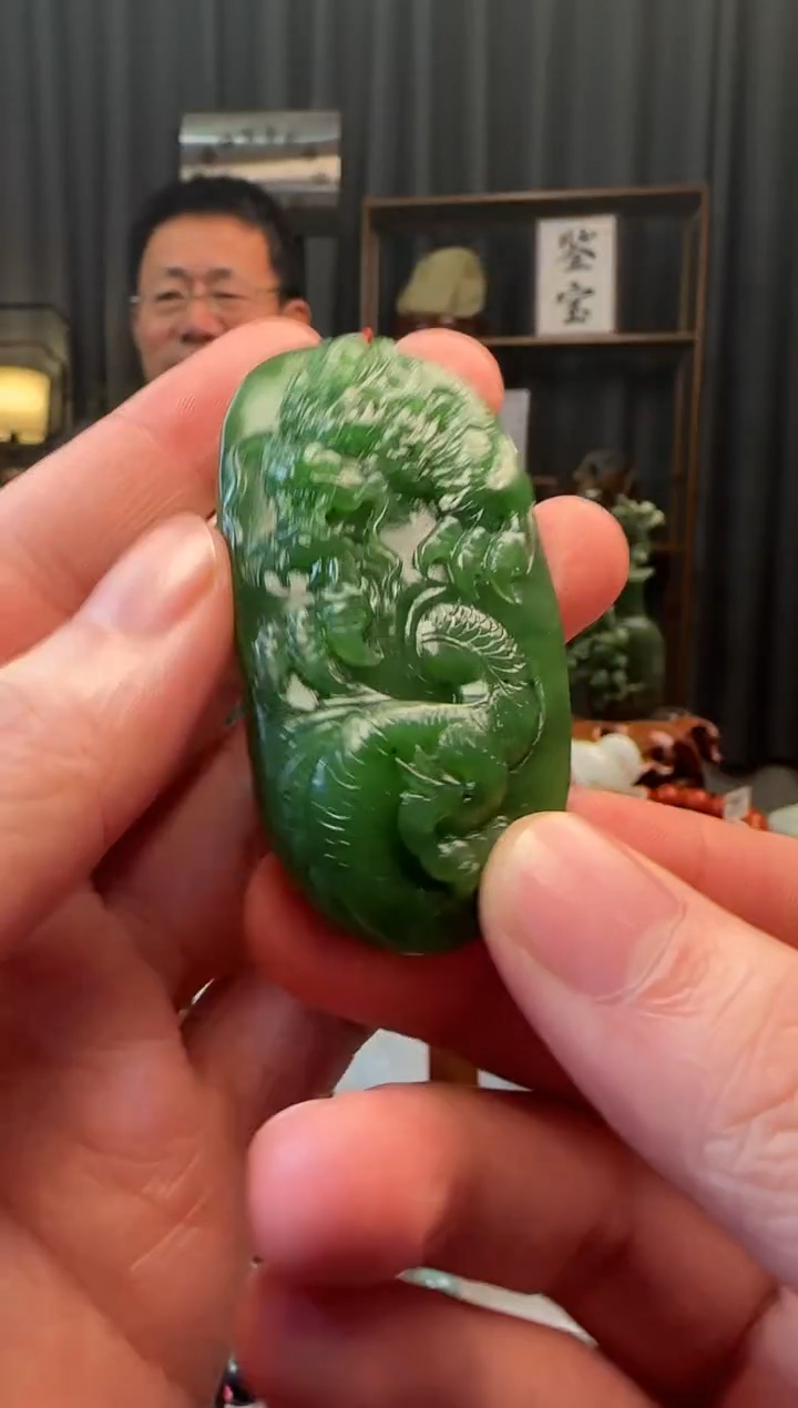 吊坠(不含链)未镶嵌和田玉挂件