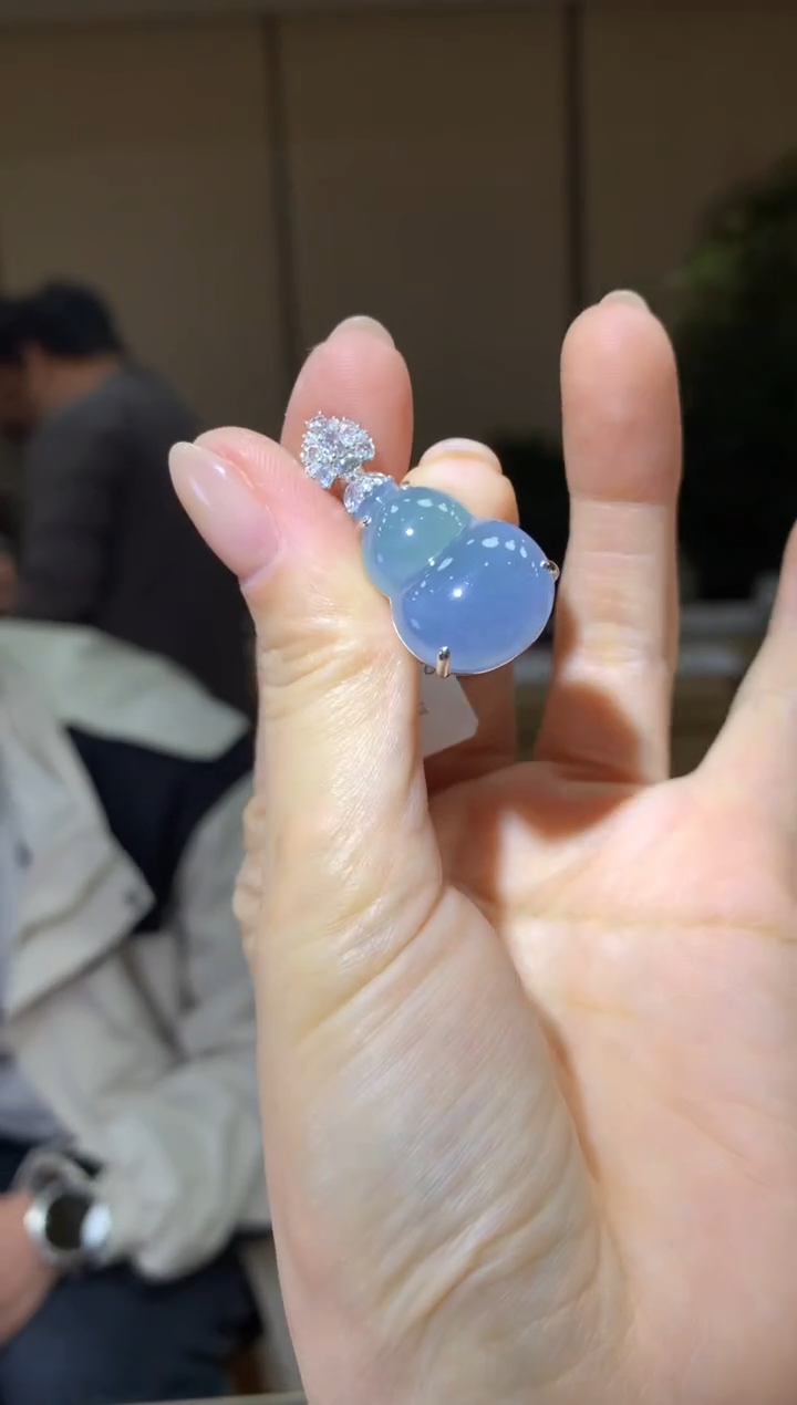 【闪购商品】翡翠颈饰18K金镶嵌|不退不换