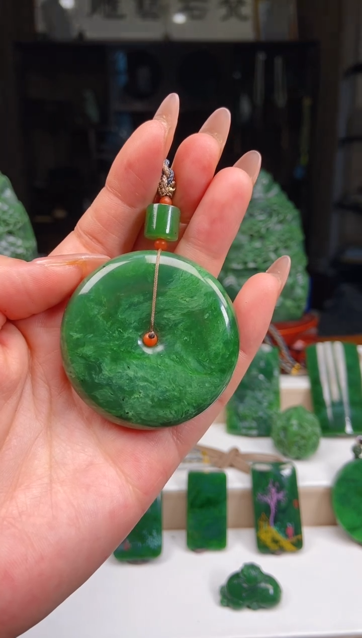 【闪购商品】和田玉挂件未镶嵌1